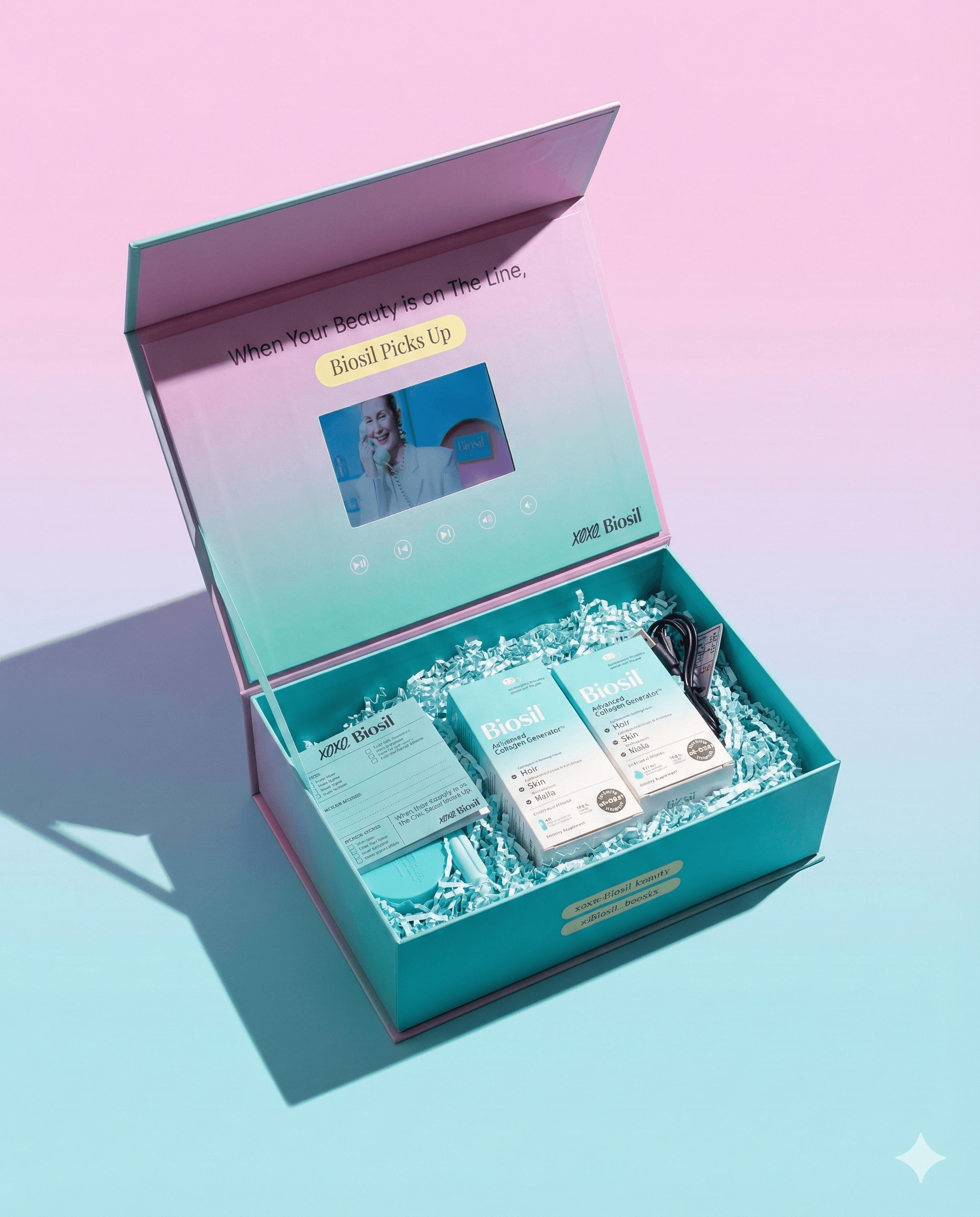 Custom branded swag kit