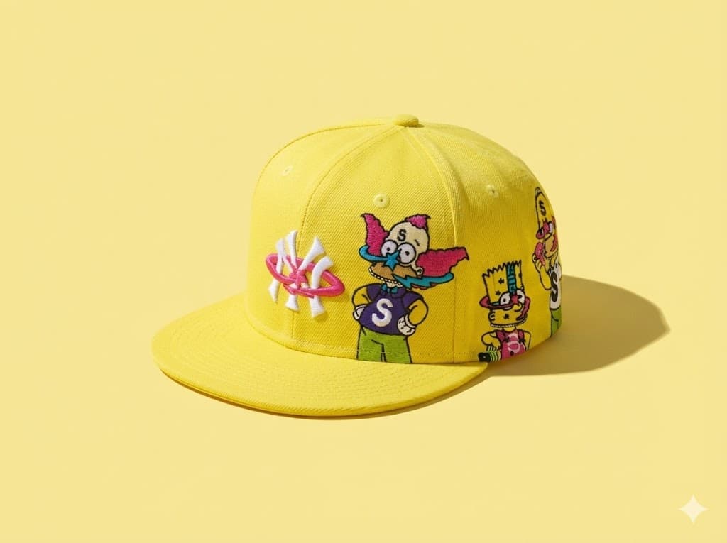 Custom embroidered Simpsons hat