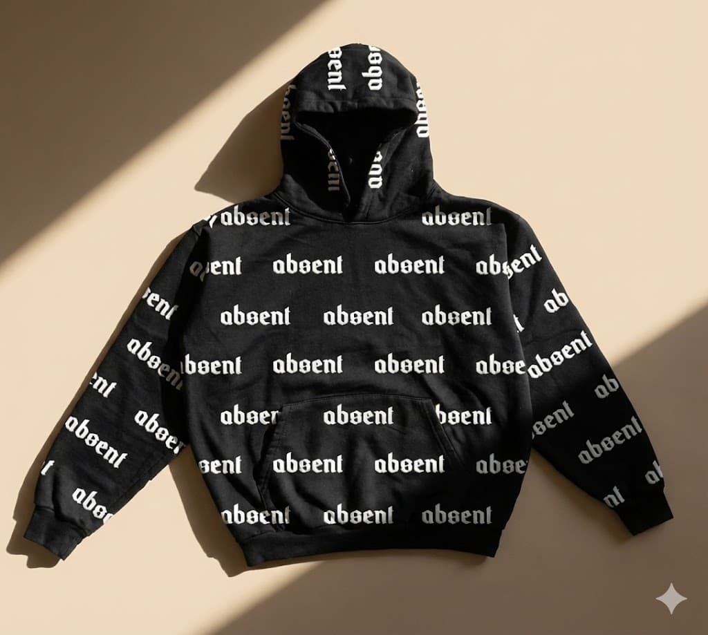 Custom all-over print hoodie